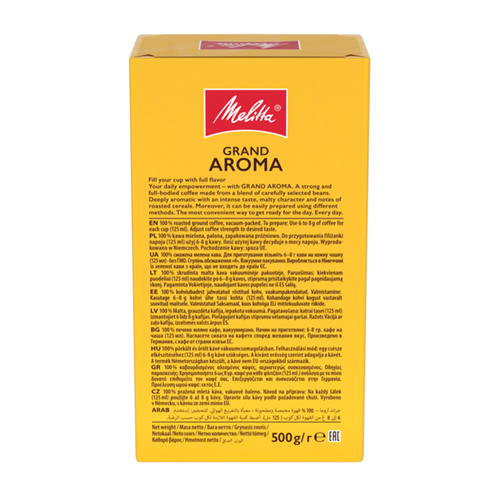 Молотый кофе Melitta Grand Aroma 500 г