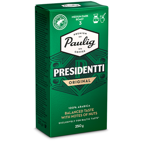 Молотый кофе Paulig Presidentti Original 250 г