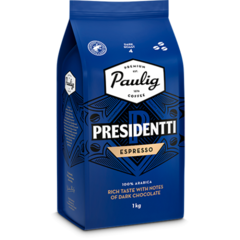 Кофе в зернах Paulig Presidentti Espresso 1 кг