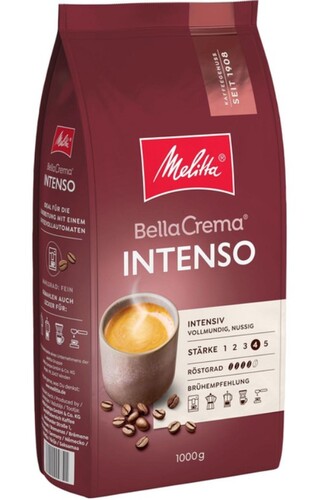 Кофе в зернах Melitta BellaCrema Intenso 1 кг