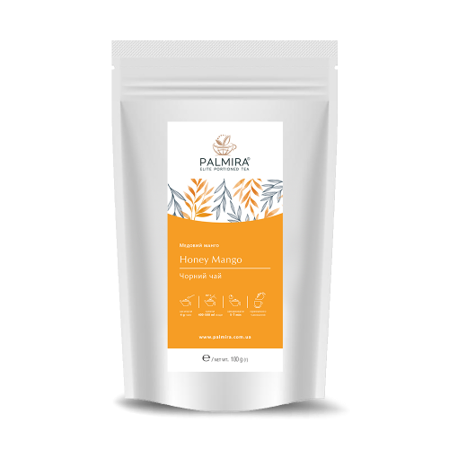 Черный чай Palmira Медовый манго 100 г