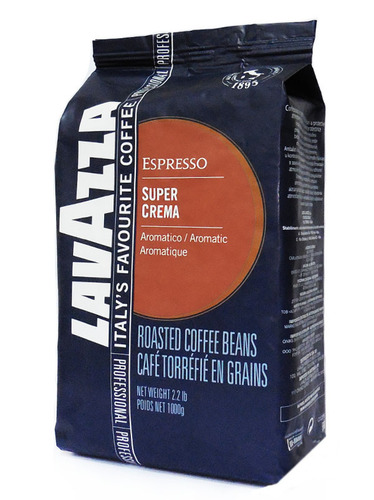 Кофе в зернах Lavazza Super Crema 1 кг