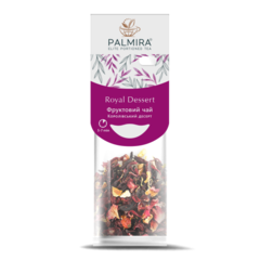 Фруктовый чай Palmira Королевский десерт 10 шт по 2.5 г