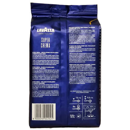 Кофе в зернах Lavazza Super Crema 1 кг