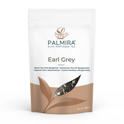 Черный чай с бергамотом Palmira Серый Граф 100 г