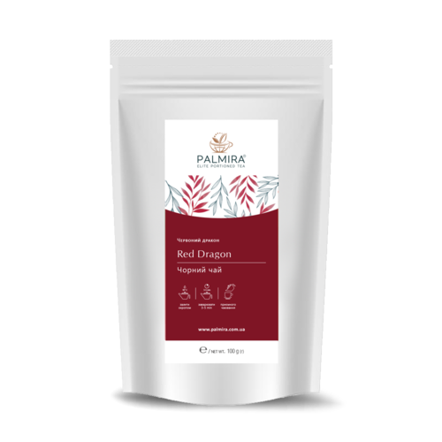 Черный чай Palmira Красный дракон 100 г