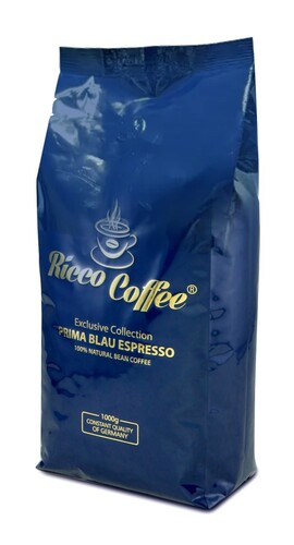 Кофе в зернах Ricco Coffee Prima Blau Espresso 1 кг