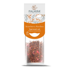 Травяной чай Palmira Ройбуш клубничный 10 шт по 2.5 г