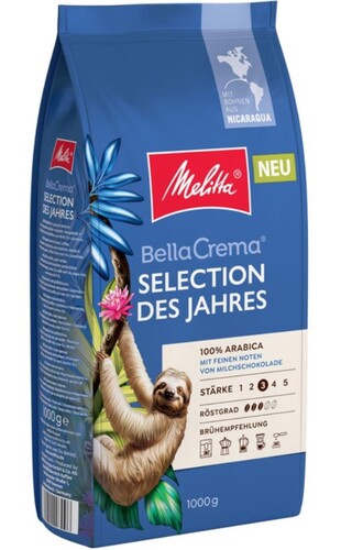 Кофе в зернах Melitta BellaCrema Selection des Jahres 1 кг