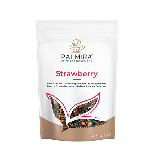 Зеленый чай Palmira Земляника100 г